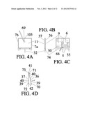 Bag computer display panel frame diagram and image