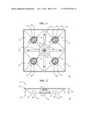 Surface Mounted Light Fixture and Heat Dissipating Structure for Same diagram and image