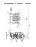 SYSTEM AND METHOD FOR IMPLEMENTING A MULTISTAGE NETWORK USING A     TWO-DIMENSIONAL ARRAY OF TILES diagram and image