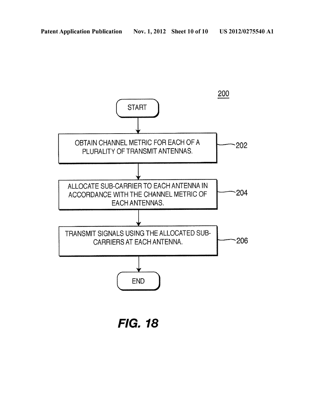 METHOD AND APPARATUS FOR SUBCARRIER AND ANTENNA SELECTION IN MIMO-OFDM     SYSTEM - diagram, schematic, and image 11