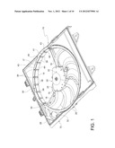 FAN ASSEMBLY FOR VEHICLES diagram and image