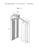 NEGATIVE ELECTRODE FOR LITHIUM SECONDARY BATTERY, METHOD OF MANUFACTURING     THE SAME, AND LITHIUM SECONDARY BATTERY EMPLOYING THE SAME diagram and image