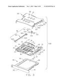 CARD CONNECTOR WITH IMPROVED EJECTOR CAM PORTION diagram and image