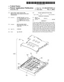 TRAY-TYPE CARD CONNECTOR PREVENTING TRAY FROM FLYING OUT THEREFROM diagram and image