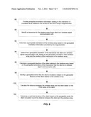 METHOD FOR DETERMINING A GEOSPATIAL LOCATION OF A CLIENT IN SIGNAL     COMMUNICATION WITH A WIRELESS ARRAY diagram and image