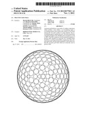 PRACTICE GOLF BALL diagram and image