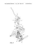 ELLIPTICAL EXERCISE APPARATUS diagram and image