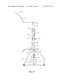 ELLIPTICAL EXERCISE APPARATUS diagram and image