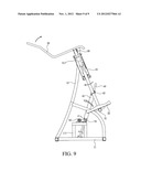 ELLIPTICAL EXERCISE APPARATUS diagram and image