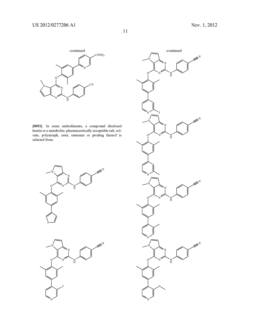 REVERSE TRANSCRIPTASE INHIBITORS - diagram, schematic, and image 12