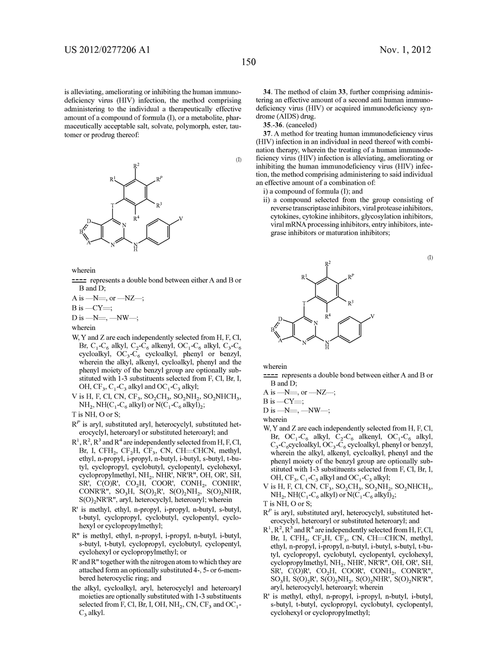 REVERSE TRANSCRIPTASE INHIBITORS - diagram, schematic, and image 151