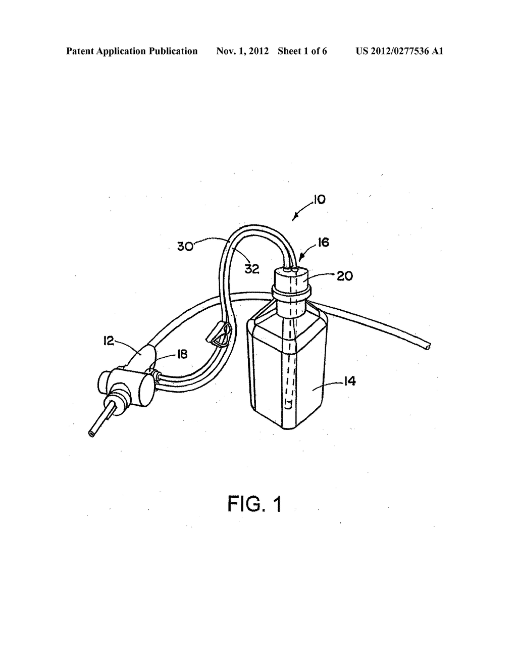 WATER BOTTLE ADAPTER FOR COUPLING AN ENDOSCOPE TO A WATER BOTTLE - diagram, schematic, and image 02