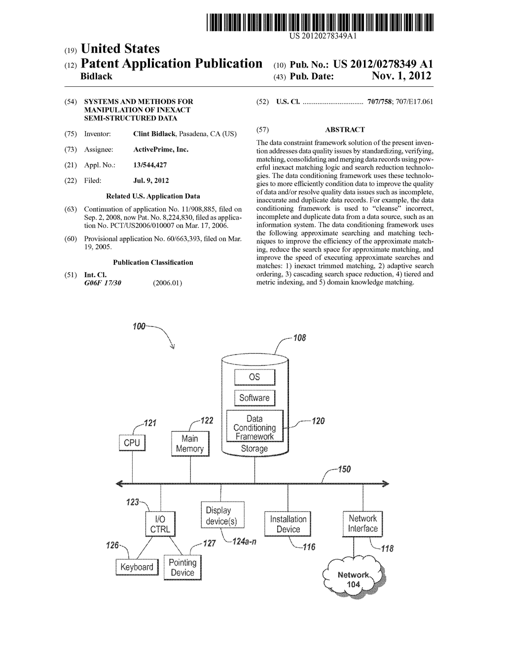 SYSTEMS AND METHODS FOR MANIPULATION OF INEXACT SEMI-STRUCTURED DATA - diagram, schematic, and image 01