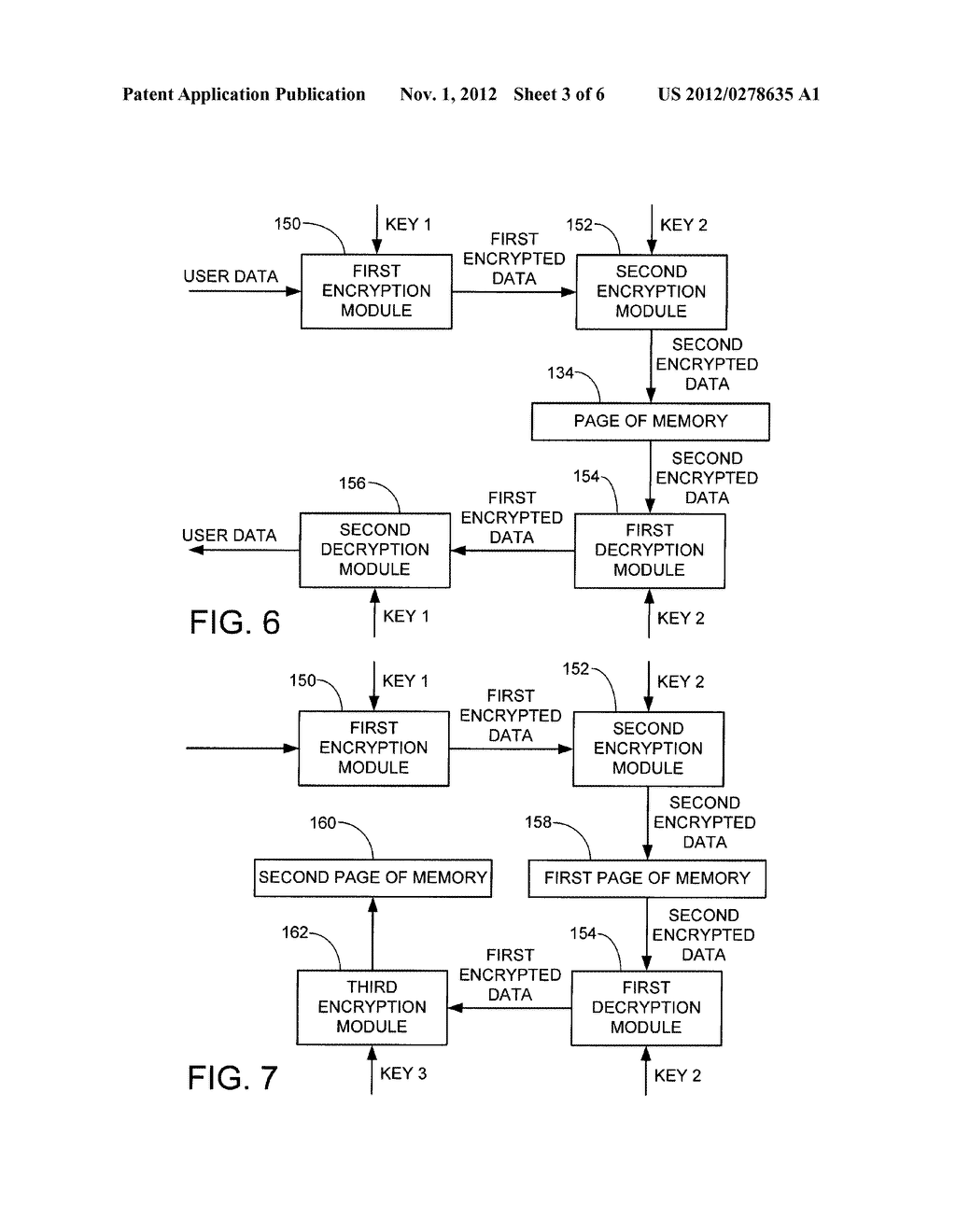 Cascaded Data Encryption Dependent on Attributes of Physical Memory - diagram, schematic, and image 04