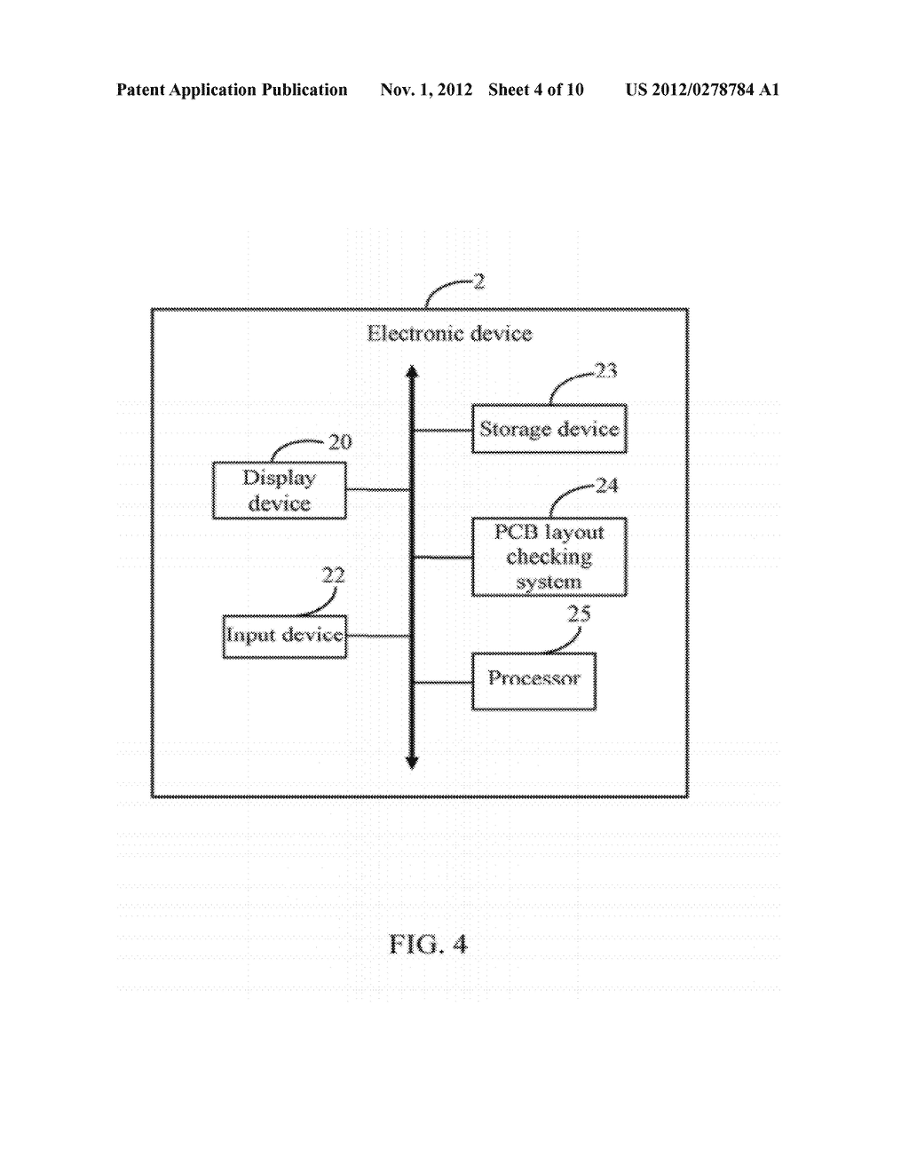 ELECTRONIC DEVICE AND METHOD FOR CHECKING LAYOUT OF PRINTED CIRCUIT BOARD - diagram, schematic, and image 05