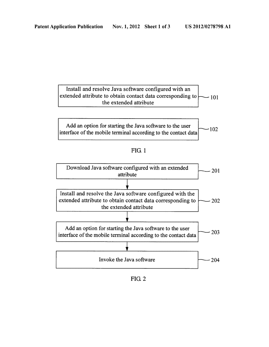 METHOD AND APPARATUS FOR INTEGRATING JAVA SOFTWARE INTO MOBILE TERMINAL,     AND MOBILE TERMINAL - diagram, schematic, and image 02