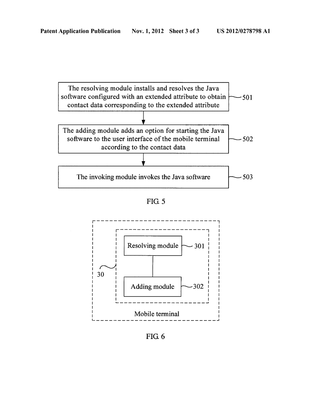 METHOD AND APPARATUS FOR INTEGRATING JAVA SOFTWARE INTO MOBILE TERMINAL,     AND MOBILE TERMINAL - diagram, schematic, and image 04