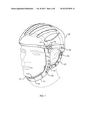 Self-Closing Helmet Strap diagram and image