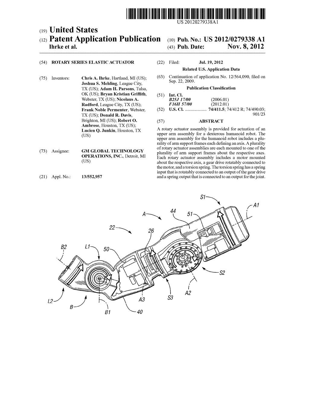 ROTARY SERIES ELASTIC ACTUATOR - diagram, schematic, and image 01