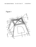 TENT WITH IMPROVED VENTILATION SYSTEM diagram and image