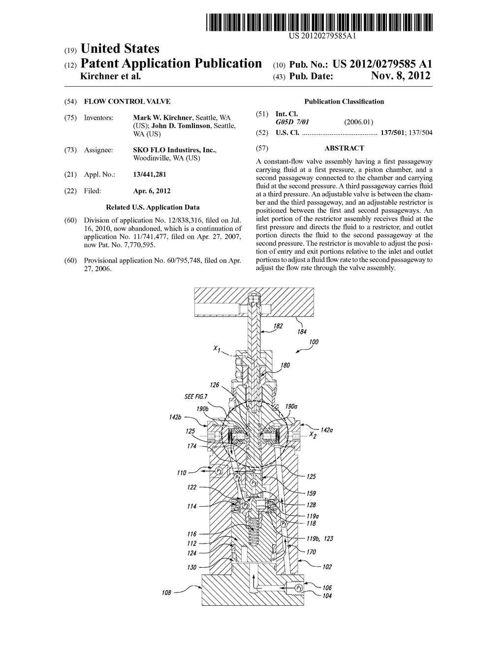 FLOW CONTROL VALVE - diagram, schematic, and image 01