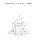 VAPOR BARRIER MOUNTING APPARATUS AND METHOD diagram and image