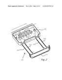 Junction Box for Snap Together Electrical Connections to Photovoltaic     Panels diagram and image