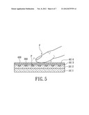 TRANSPARENT CONDUCTIVE STRUCTURE APPLIED TO A TOUCH PANEL AND METHOD OF     MAKING THE SAME diagram and image