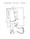 Security holster enclosure system diagram and image