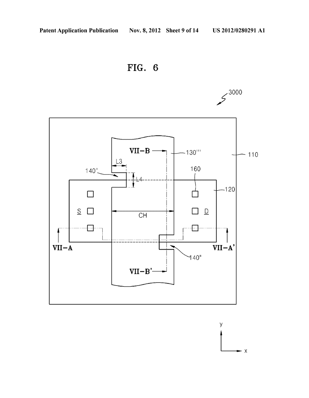 SEMICONDUCTOR DEVICE INCLUDING GATE OPENINGS - diagram, schematic, and image 10