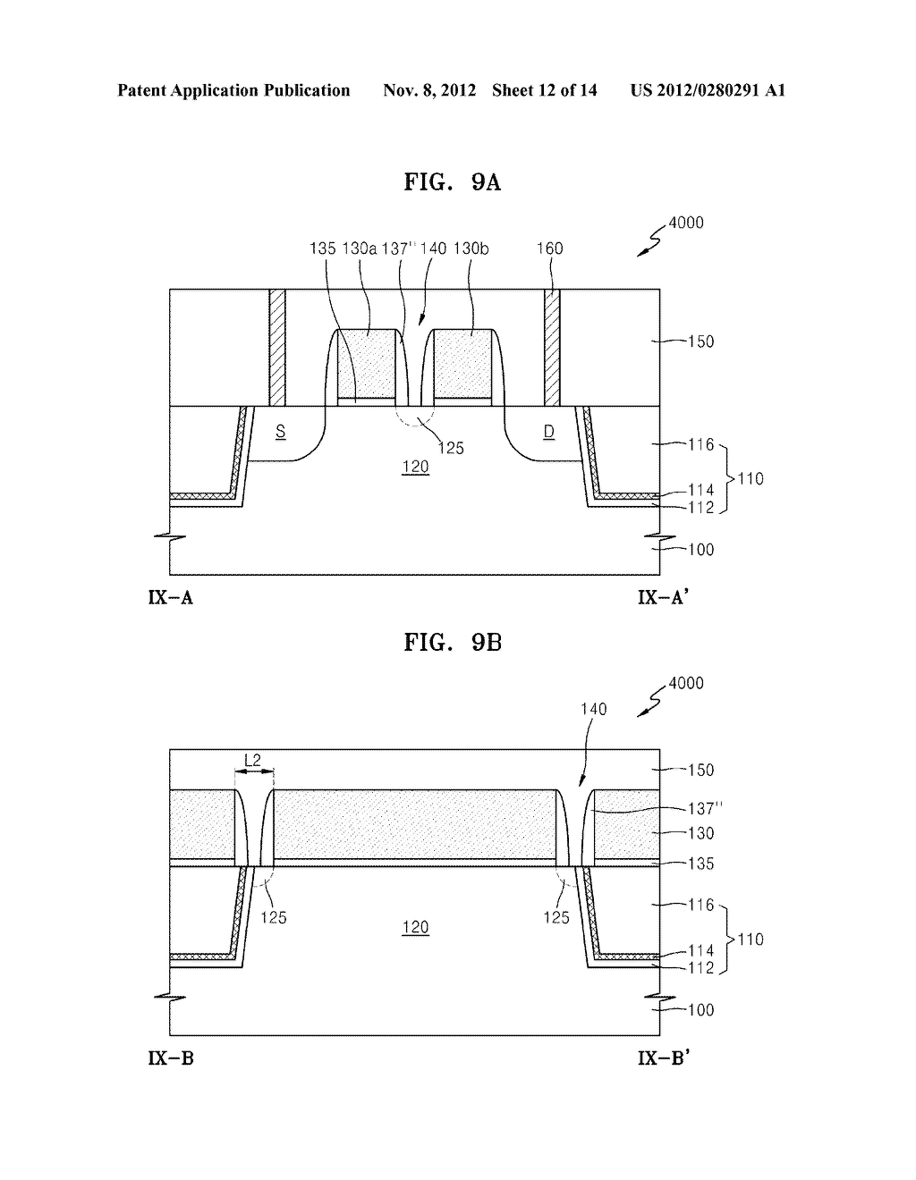 SEMICONDUCTOR DEVICE INCLUDING GATE OPENINGS - diagram, schematic, and image 13