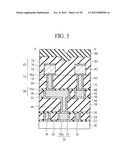 SEMICONDUCTOR DEVICE HAVING GROOVE-SHAPED VIA-HOLE diagram and image