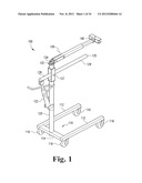 ADJUSTABLE LOAD-BEARING WHEELS AND KITS FOR PATIENT LIFTERS diagram and image