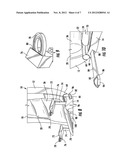 RETRACTABLE PASSENGER SEAT diagram and image