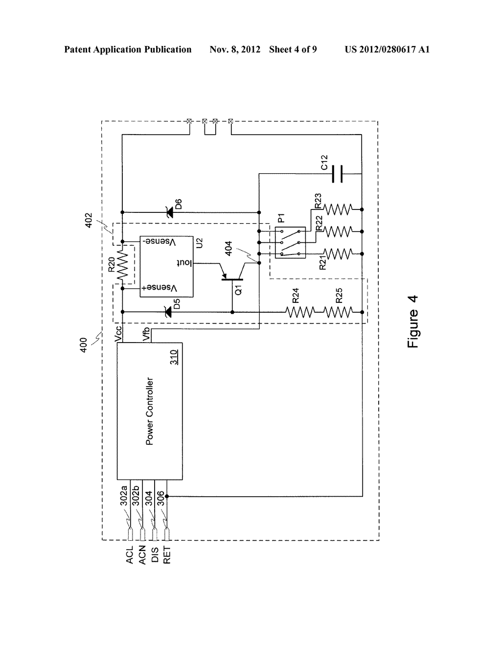 SINGLE-ENDED PRIMARY INDUCTANCE CONVERTER (SEPIC) BASED POWER SUPPLY FOR     DRIVING MULTIPLE STRINGS OF LIGHT EMITTING DIODES (LEDS) IN ROADWAY     LIGHTING FIXTURES - diagram, schematic, and image 05