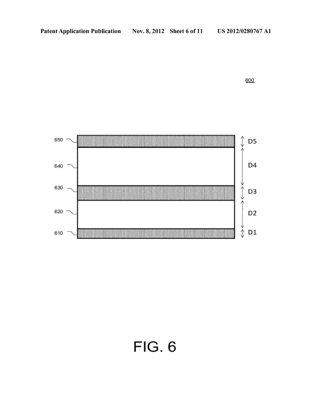 DOUBLE FILM BULK ACOUSTIC RESONATORS WITH ELECTRODE LAYER AND     PIEZO-ELECTRIC LAYER THICKNESSES PROVIDING IMPROVED QUALITY FACTOR - diagram, schematic, and image 07