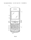 HANDHELD MOBILE COMMUNICATION DEVICE WITH MOVEABLE DISPLAY/COVER MEMBER diagram and image