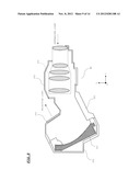 PROJECTION DISPLAY DEVICE HAVING AN OPERATION SECTION FOR DISPLACING A     LENS diagram and image