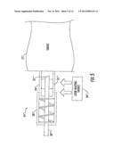 INTERFEROMETRIC MATERIAL SENSING APPARATUS INCLUDING ADJUSTABLE COUPLING     AND ASSOCIATED METHODS diagram and image