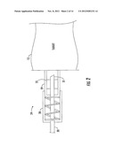 INTERFEROMETRIC MATERIAL SENSING APPARATUS INCLUDING ADJUSTABLE REFERENCE     ARM AND ASSOCIATED METHODS diagram and image