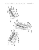 COOLED ELECTRONIC SYSTEM WITH THERMAL SPREADERS COUPLING ELECTRONICS CARDS     TO COLD RAILS diagram and image