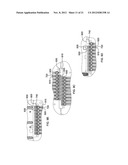 COOLED ELECTRONIC SYSTEM WITH THERMAL SPREADERS COUPLING ELECTRONICS CARDS     TO COLD RAILS diagram and image