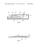 VARIABLE WIDTH CENTRAL ALIGNMENT SYSTEM WITH BLOCKING OF REVERSE AND     FORWARD MOVEMENT OF TRUCKS FOR LOADING BAYS diagram and image