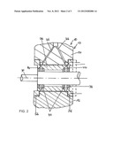 RECEPTACLE DEVICE FOR THE ROTOR ASSEMBLY OF A TURBOCHARGER diagram and image