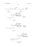 POLYMER-AGENT CONJUGATES, PARTICLES, COMPOSITIONS, AND RELATED METHODS OF     USE diagram and image