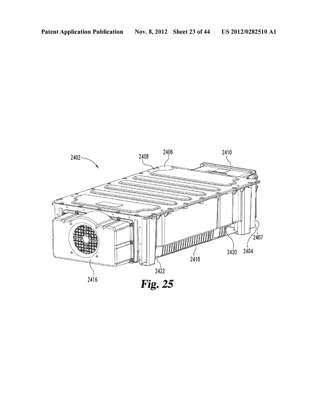 CONDUCTION AND CONVECTION COOLED ENERGY STORAGE SYSTEM - diagram, schematic, and image 24