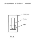 Adhesive tape for jacketing elongate material such as especially cable     looms and jacketing method diagram and image