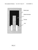 Adhesive tape for jacketing elongate material such as especially cable     looms and jacketing method diagram and image