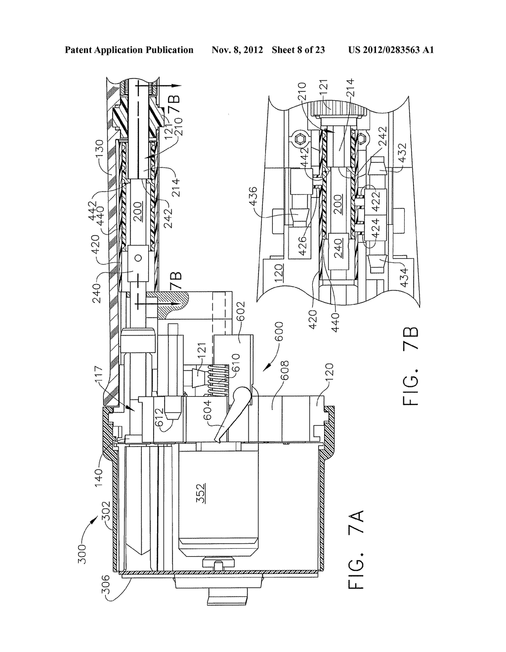 BIOPSY DEVICE WITH MANIFOLD ALIGNMENT FEATURE AND TISSUE SENSOR - diagram, schematic, and image 09