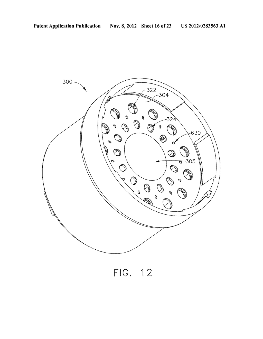 BIOPSY DEVICE WITH MANIFOLD ALIGNMENT FEATURE AND TISSUE SENSOR - diagram, schematic, and image 17